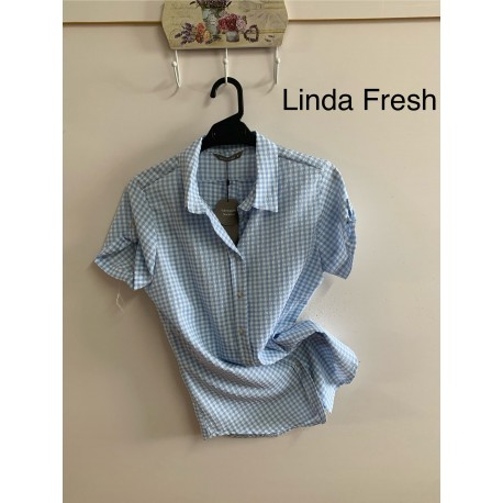 CAMISA CUADROS PISTACHO MUJER PRIVILEGE