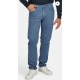 Pantalón azul de hombre 5 bolsillos elástico Pierre Cardin 