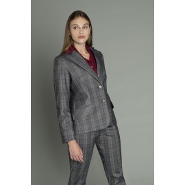 CHAQUETA PRINCIPE DE GALES MUJER ESTEFANIA RODRIGUEZ