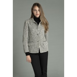 CHAQUETA PATA GALLO MUJER ESTEFANIA RODRIGUEZ