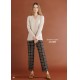 PANTALON CUADROS MUJER SISSUS MODA