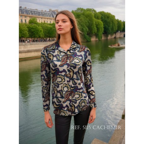 CAMISA ESTAMPADA DE PUNTO MUJER ROSSAN