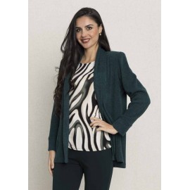 CHAQUETA EN TEJIDO LANOSO MUJER BOGUAR +COLORES
