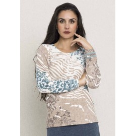 CAMISETA ESTAMPADA MUJER BOGUAR
