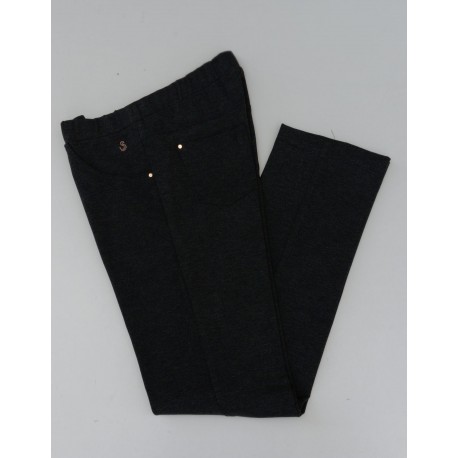 PANTALON PITILLO CON GOMA EN CINTURA Y BOLSILLOS MUJER SISUS MODA +COLORES