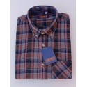 CAMISA FRANELA  HOMBRE CUADROS PKM 