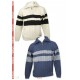 Jersey de hombre cuello semicisne  en color verde staats