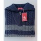 Jersey de hombre cuello semicisne  en color verde staats