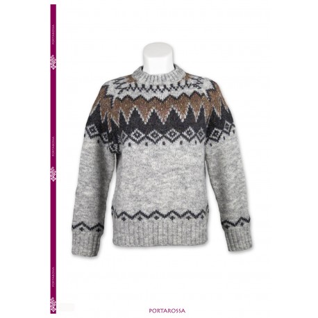 JERSEY DE MUJER CON CENEFAS PORTAROSSA +COLORES