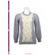 JERSEY DE COLETAS BICOLOR MUJER PORTAROSSA +COLORES