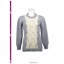 JERSEY DE COLETAS BICOLOR MUJER PORTAROSSA +COLORES