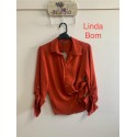 CAMISA LISA  NARANJA MUJER PRIVILEGE 