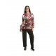 PANTALÓN DE PUNTO RECTO NEGRO MUJER SPG WOMAN