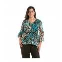 BLUSA CAPA YORYU CON PLIEGUE SPG WOMAN