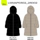 PARKA DE SEÑORA CON CAPUCHA Y BOLSILLOS CON CREMALLERA +collores