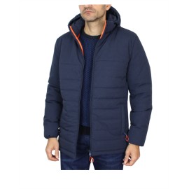 Chaqueta acolchada con capucha, ligera y con detalles a contraste koyote jeans 