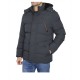 Chaqueta acolchada gris con bolsillo cremallera koyote jeans 