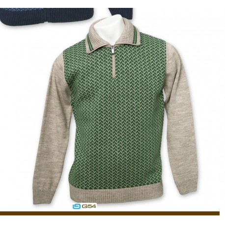 Jersey de hombre cuello perking g-54 +colores