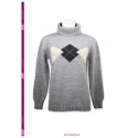 JERSEY CUELLO CISNE CON ROMBOS MUJER PORTARROSA +COLORES