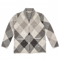 CHAQUETA GRIS  CUADROS MUJER MCM