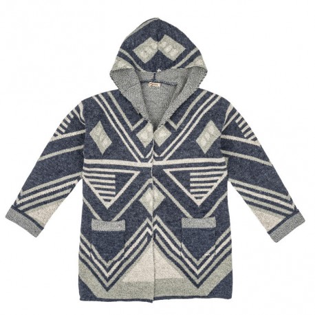 CHAQUETA GRIS  CUADROS MUJER MCM