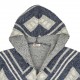 CHAQUETA GRIS  CUADROS MUJER MCM