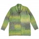 CHAQUETA LARGA COMBINADA CAPUCHA  MUJER MCM +colotes