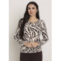 CAMISETA ESTAMPADA CON PASADOR MUJER BOGUAR