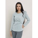 CAMISETA LANOSA CON TREBILLA EN COSTADO MUJER BOGUAR