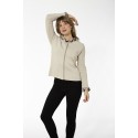 `CHAQUETA CON CUELLO Y PUÑOS PELO MUJER JUPER