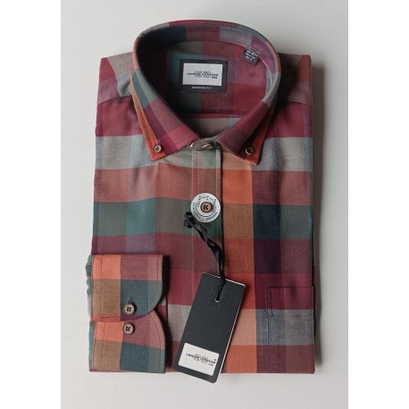 CAMISA CUADROS VILLELA CARLOS CORDOBA HOMBRE