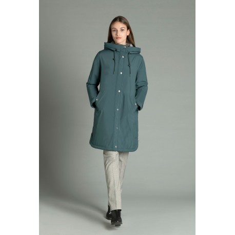 PARKA GUATEADA CON CAPUCHA MUJER ESTEFANIA RODRIGUEZ +COLORES