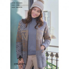 CHAQUETA GRIS CENEFAS MUJER MCM + COLORES