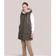 CHALECO ACOLCHADO REVERSIBLE KAKI MUJER ROBERTO BASSI WOMAN