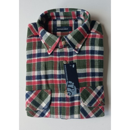 CAMISA ALASKA DE CUADROS HOMBRE PACHAKAMAK