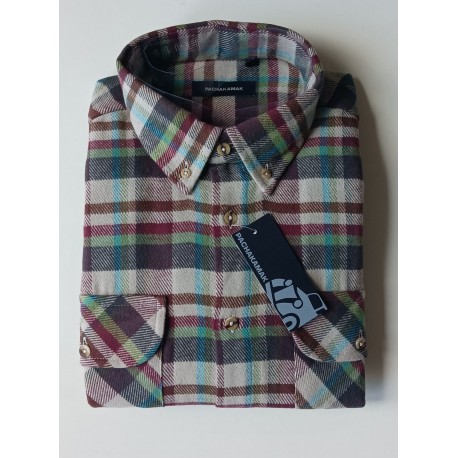 CAMISA ALASKA DE CUADROS HOMBRE PACHAKAMAK