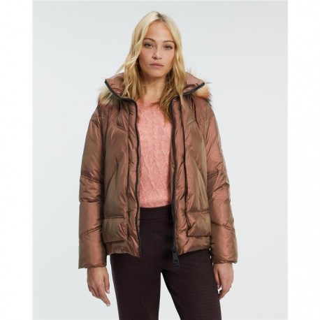 PARKA DE MUJER CON CAPUCHA PAZ TORRAS
