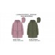 PARKA ACOLCHADA DE MUJER CON CAPUCHA LOSAN +COLORES