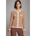 CHAQUETA CHANNEL CUADROS TACHI ZUCCA +COLORES
