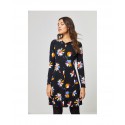 VESTIDO SURKANA EVASÉ ESCOTE CON DETALLE NEGRO