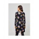VESTIDO SURKANA EVASÉ ESCOTE CON DETALLE NEGRO