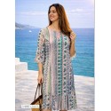 VESTIDO ESTAMPADO CUELLO PASAMANERIA MUJER ROSSAN