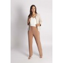 CHAQUETA JADQUARD MULTICOLOR CON GALON MUJER BOGUAR