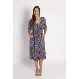 VESTIDO ESTAMPADO MUJER BOGUAR