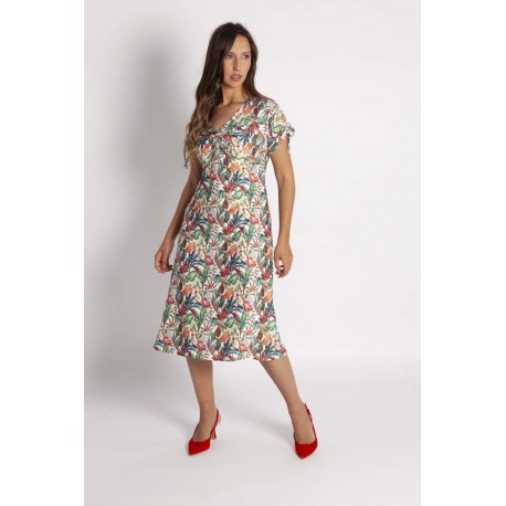 VESTIDO ESTAMPADO MUER BOGUAR
