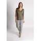 CAMISETA LISA ESCOTE CORAZON MUJER BOGUAR +COLORES