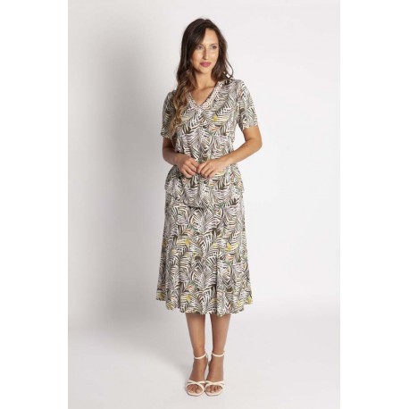 FALDA 6 PIEZAS ESTAMPADA MUJER BOGUAR