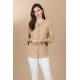 CHAQUETA DE ANTELINA CAMEL MUJER ESTEFANIA RODRIGUEZ