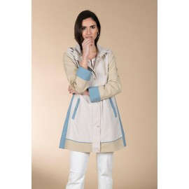 Parka tricolor mujer estefania Rodriguez