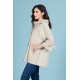 GABARDINA OVERSIDE EN COLOR BEIGE MUJER KHALMA